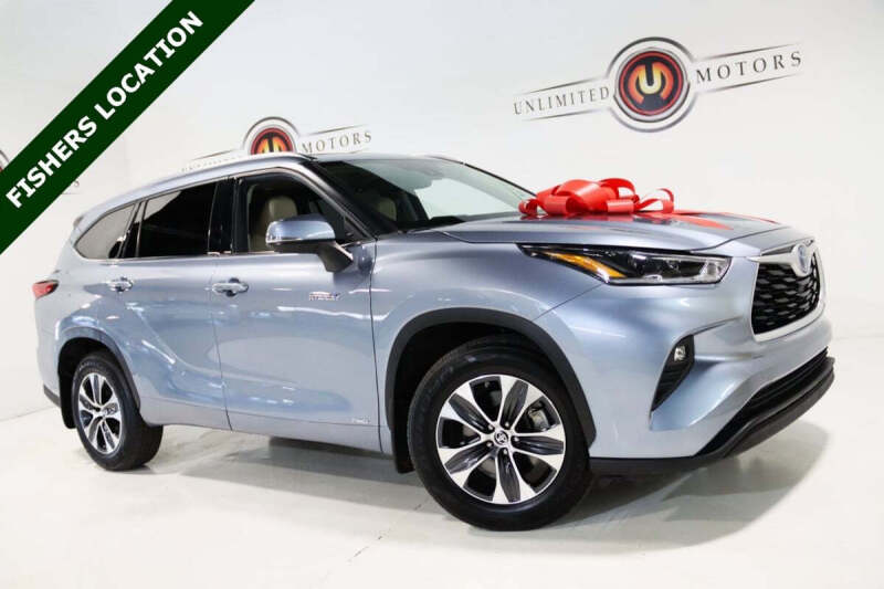 2021 Toyota Highlander Hybrid for sale at Unlimited Motors in Fishers IN