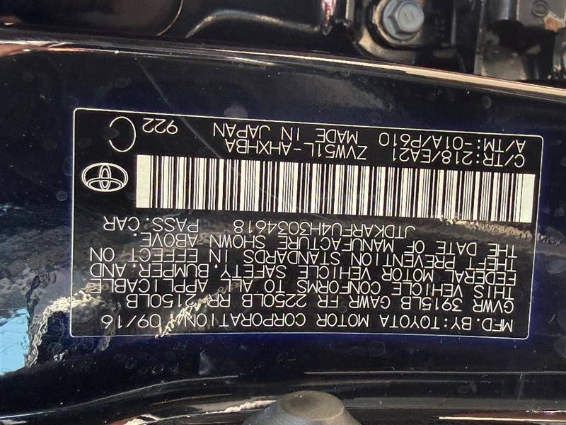 2017 Toyota Prius Three Touring