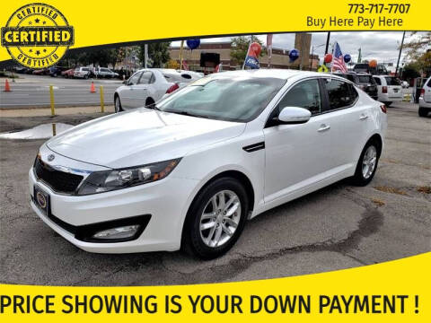 2012 Kia Optima for sale at AutoBank in Chicago IL