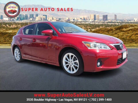 2011 Lexus CT 200h for sale at Super Auto Sales in Las Vegas NV