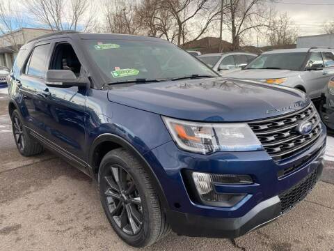 2017 Ford Explorer for sale at GO GREEN MOTORS in Lakewood CO