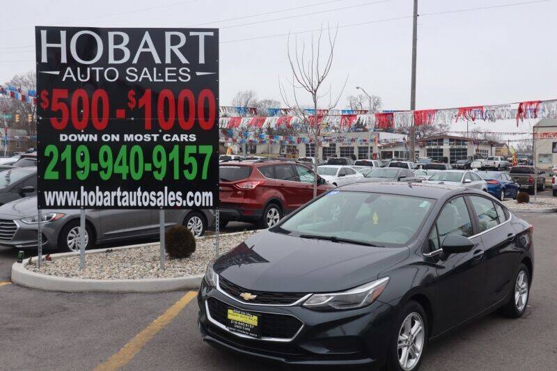 2018 Chevrolet Cruze for sale at Hobart Auto Sales in Hobart IN