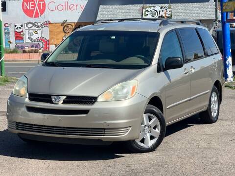 2005 Toyota Sienna for sale at GO GREEN MOTORS in Lakewood CO