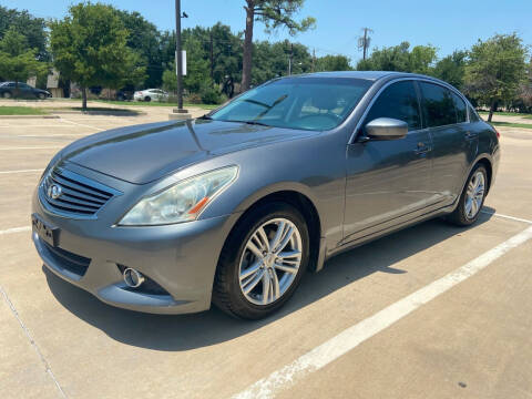 2013 Infiniti G37 Sedan for sale at Safe Trip Auto Sales in Dallas TX