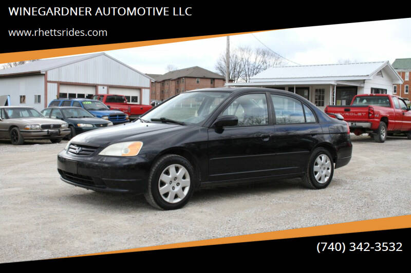 2001 Honda Civic for sale at WINEGARDNER AUTOMOTIVE LLC in New Lexington OH
