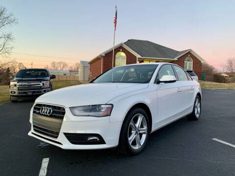 2013 Audi A4 for sale at HillView Motors in Shepherdsville KY