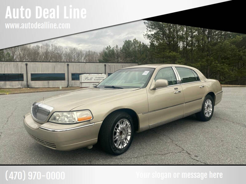 2009 Lincoln Town Car for sale at Auto Deal Line in Alpharetta GA