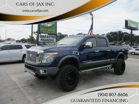 2017 Nissan Titan XD for sale at CARS OF JAX INC. in Jacksonville FL