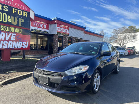 2016 Dodge Dart for sale at HW Auto Wholesale in Norfolk VA