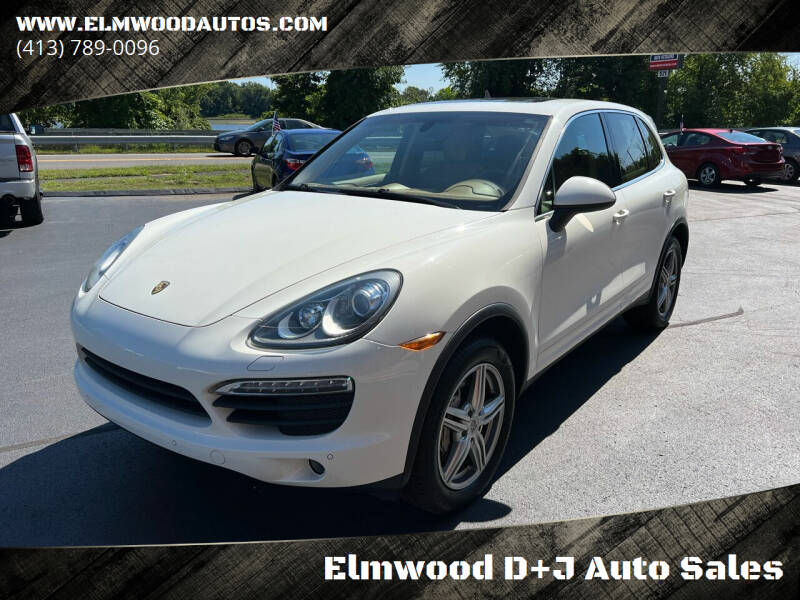 2012 Porsche Cayenne for sale at Elmwood D+J Auto Sales in Agawam MA