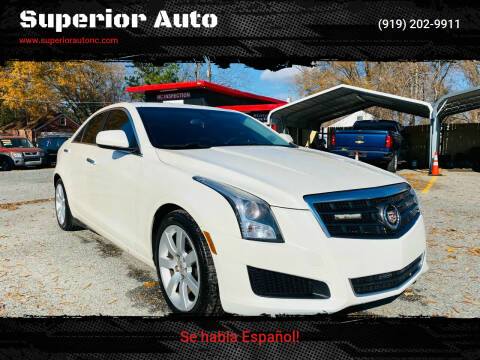 2014 Cadillac ATS for sale at Superior Auto in Selma NC