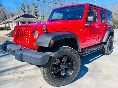 2014 Jeep Wrangler Unlimited for sale at Cobb Luxury Cars in Marietta GA
