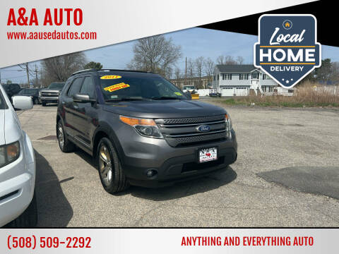 2011 Ford Explorer for sale at A&A AUTO in Fairhaven MA