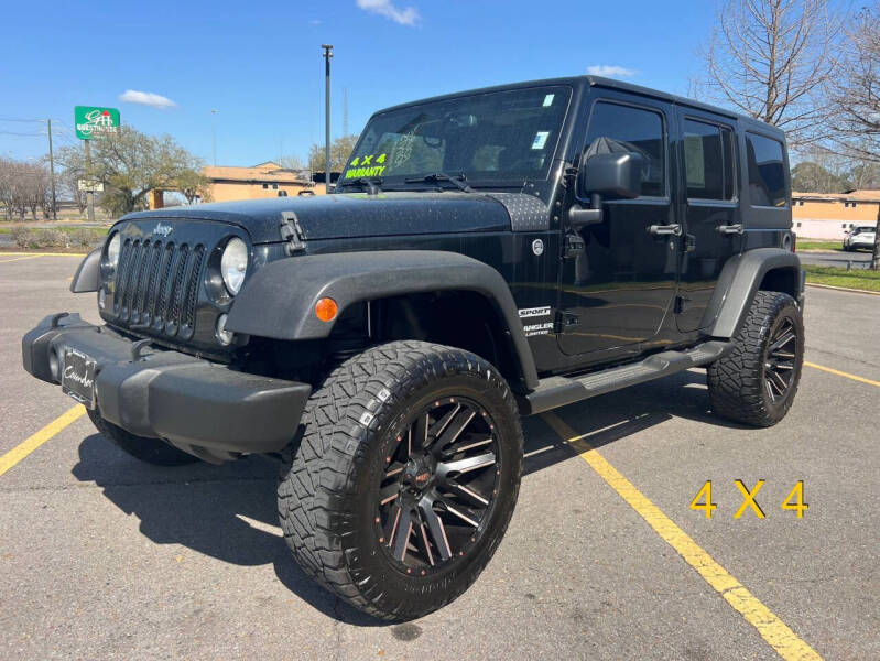 2014 Jeep Wrangler Unlimited for sale at SPEEDWAY MOTORS in Alexandria LA