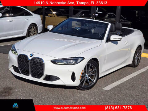 2021 BMW 4 Series for sale at Automaxx in Tampa FL