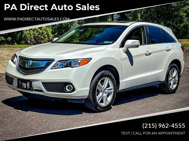2013 Acura RDX for sale at PA Direct Auto Sales in Levittown PA