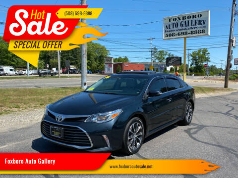 2016 Toyota Avalon for sale at Foxboro Auto Gallery in Foxboro MA