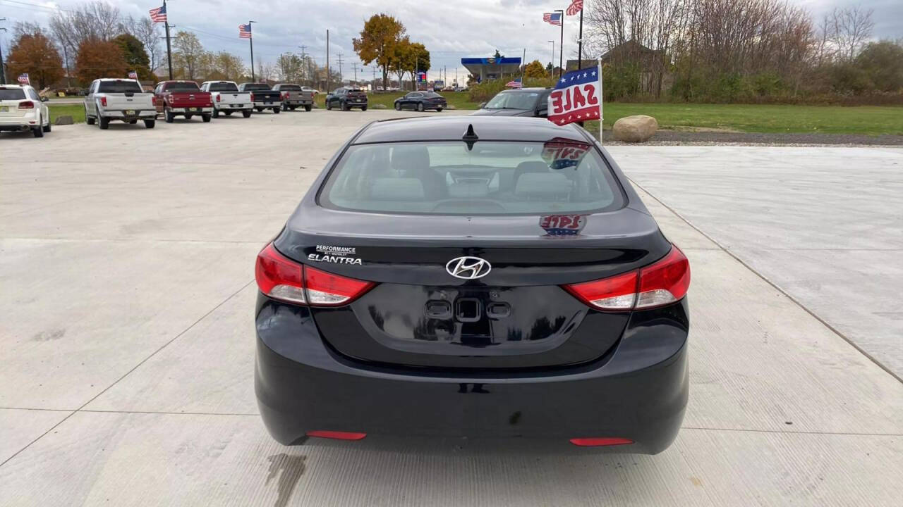 2013 Hyundai ELANTRA for sale at Newcombs North Certified Auto Sales in Metamora, MI