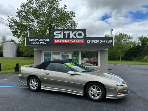 2000 Chevrolet Camaro for sale at SITKO MOTOR SALES INC in Cedar Lake IN