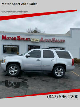 2012 Chevrolet Tahoe for sale at Motor Sport Auto Sales in Waukegan IL