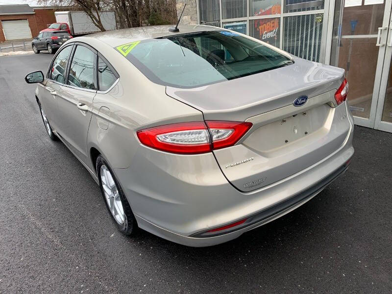 2016 Ford Fusion for sale at B N M Auto Sales Inc in New Castle, PA