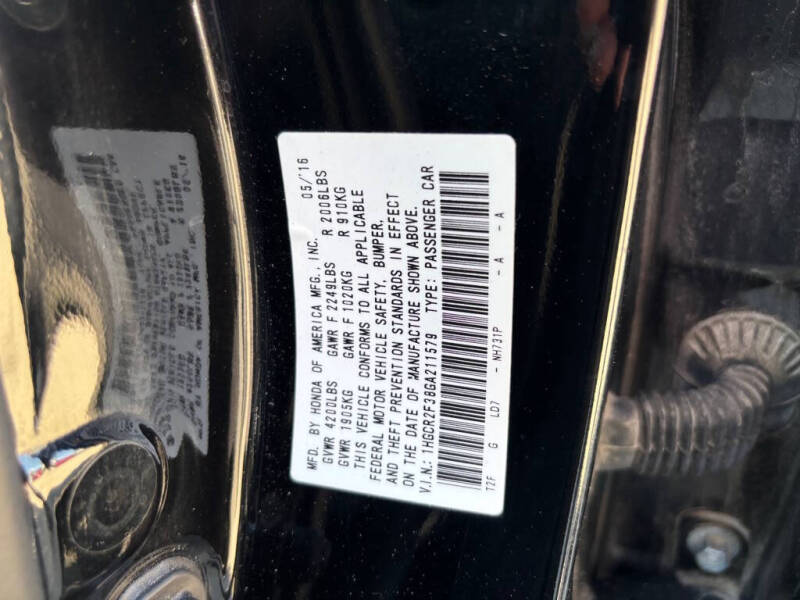 2016 Honda Accord LX