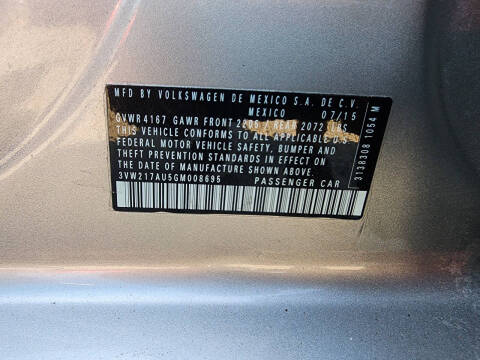 2016 Volkswagen Golf TSI S