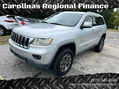 2011 Jeep Grand Cherokee for sale at Carolinas Regional Finance in Henderson NC