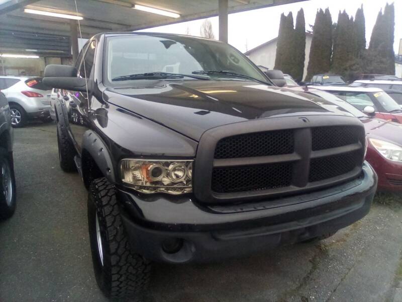 2003 Dodge Ram Pickup 2500 for sale at Payless Car & Truck Sales in Mount Vernon WA