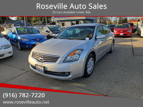 2009 Nissan Altima for sale at Roseville Auto Sales in Roseville CA