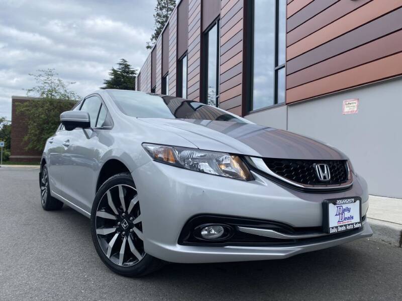2015 Honda Civic for sale at DAILY DEALS AUTO SALES in Seattle WA