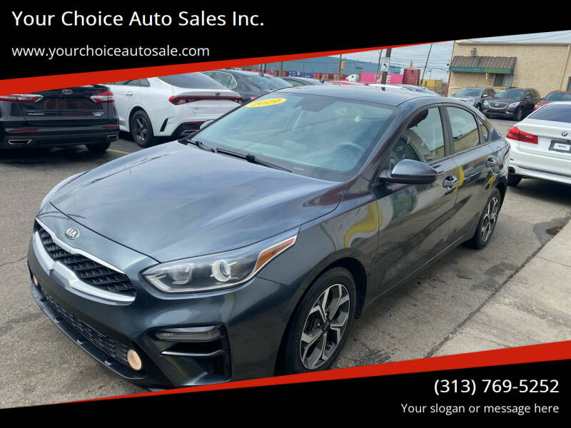 2019 Kia Forte for sale at Your Choice Auto Sales Inc. in Dearborn MI