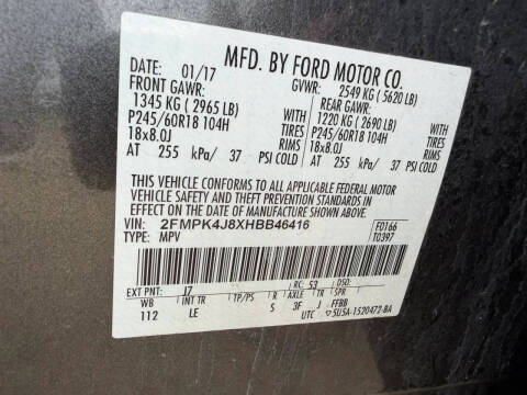 2017 Ford Edge SEL