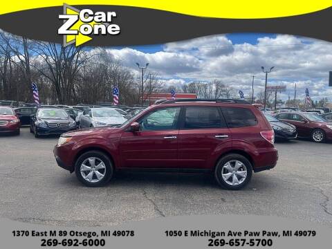 2010 Subaru Forester for sale at Car Zone in Otsego MI