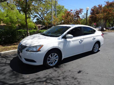 2015 Nissan Sentra for sale at DONNY MILLS AUTO SALES in Largo FL