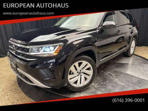 2021 Volkswagen Atlas for sale at EUROPEAN AUTOHAUS in Holland MI