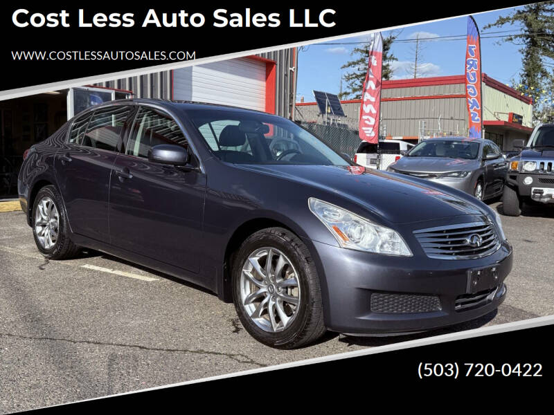 2008 Infiniti G35 x