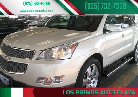 2011 Chevrolet Traverse for sale at Los Primos Auto Plaza in Brentwood CA