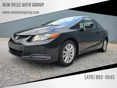2012 Honda Civic for sale at NEW VELEZ AUTO GROUP in Gainesville GA