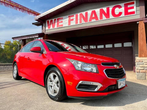 2015 Chevrolet Cruze for sale at Affordable Auto Sales in Cambridge MN