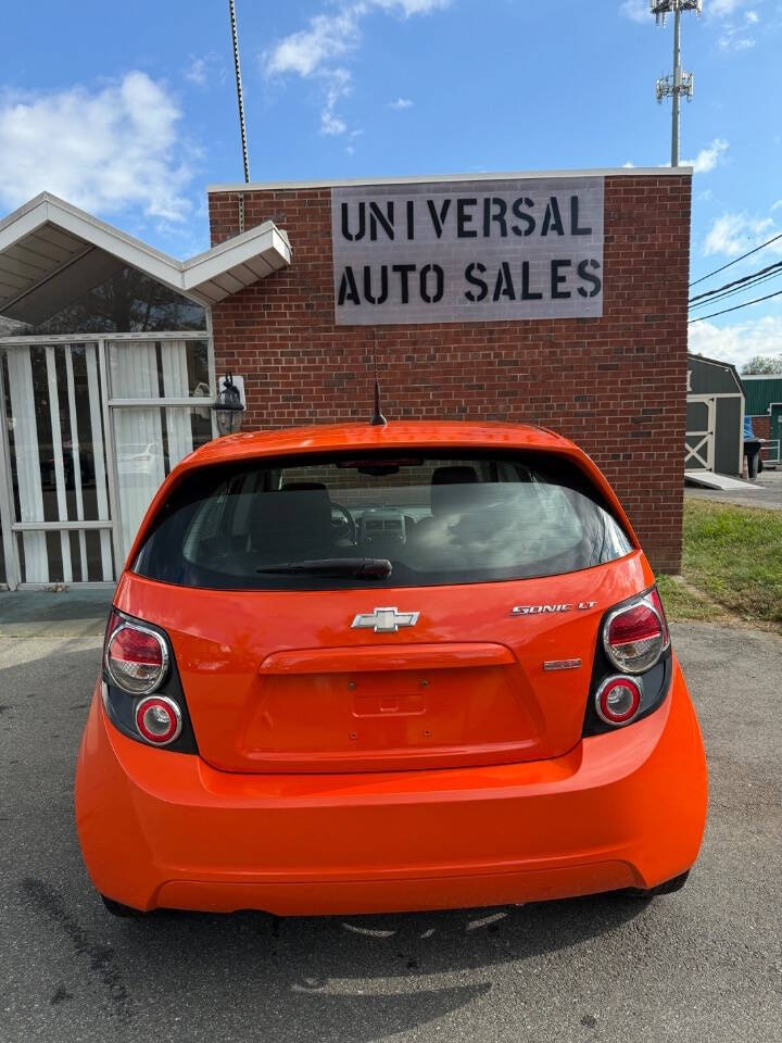 2012 Chevrolet Sonic for sale at Universal Auto Sales LLC in Burlington, NC