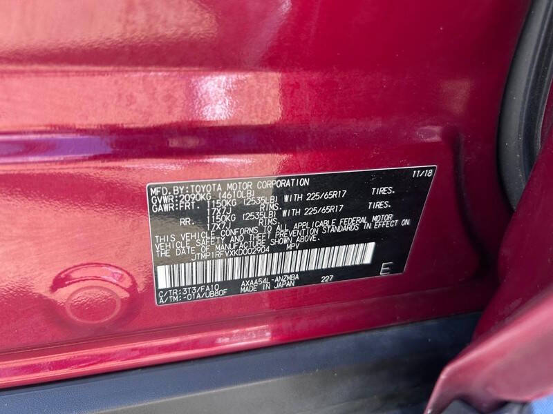 2019 Toyota RAV4 XLE