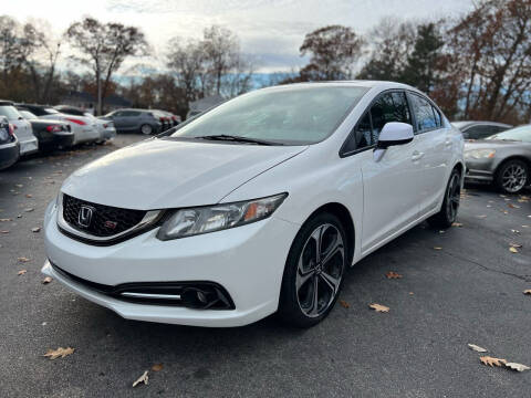 2015 Honda Civic for sale at SOUTH SHORE AUTO GALLERY, INC. in Abington MA