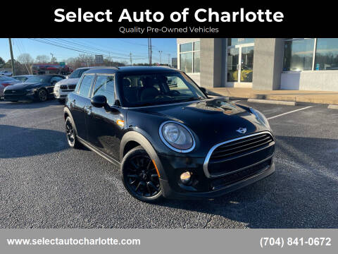 2018 MINI Hardtop 4 Door for sale at Select Auto of Charlotte in Matthews NC