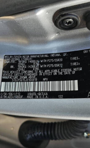 2018 Toyota Sequoia Limited