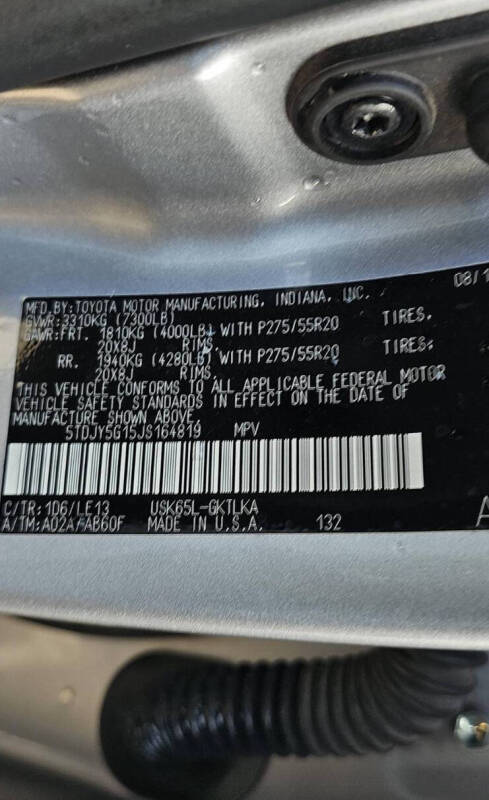 2018 Toyota Sequoia Limited