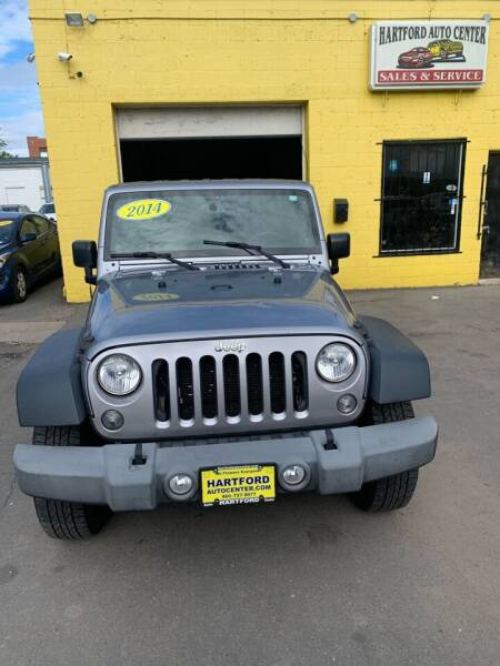 2014 Jeep Wrangler Unlimited for sale at Hartford Auto Center in Hartford CT