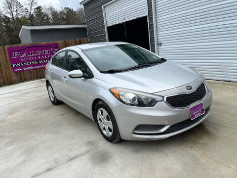 2015 Kia Forte for sale at RALPHS AUTO SALES in Baton Rouge LA