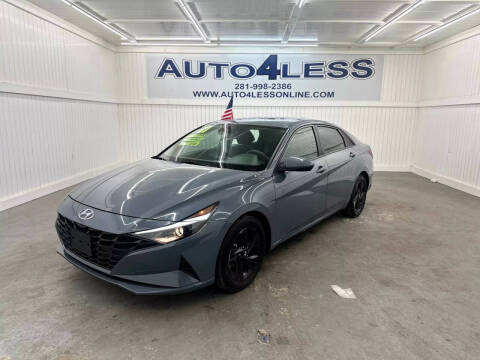 2021 Hyundai Elantra for sale at Auto 4 Less in Pasadena TX