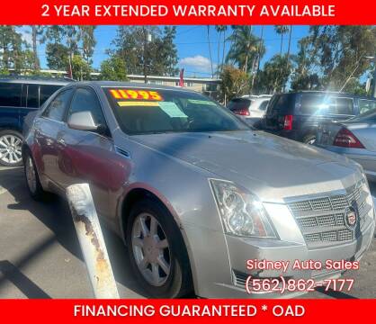 2009 Cadillac CTS for sale at Sidney Auto Sales in Downey CA